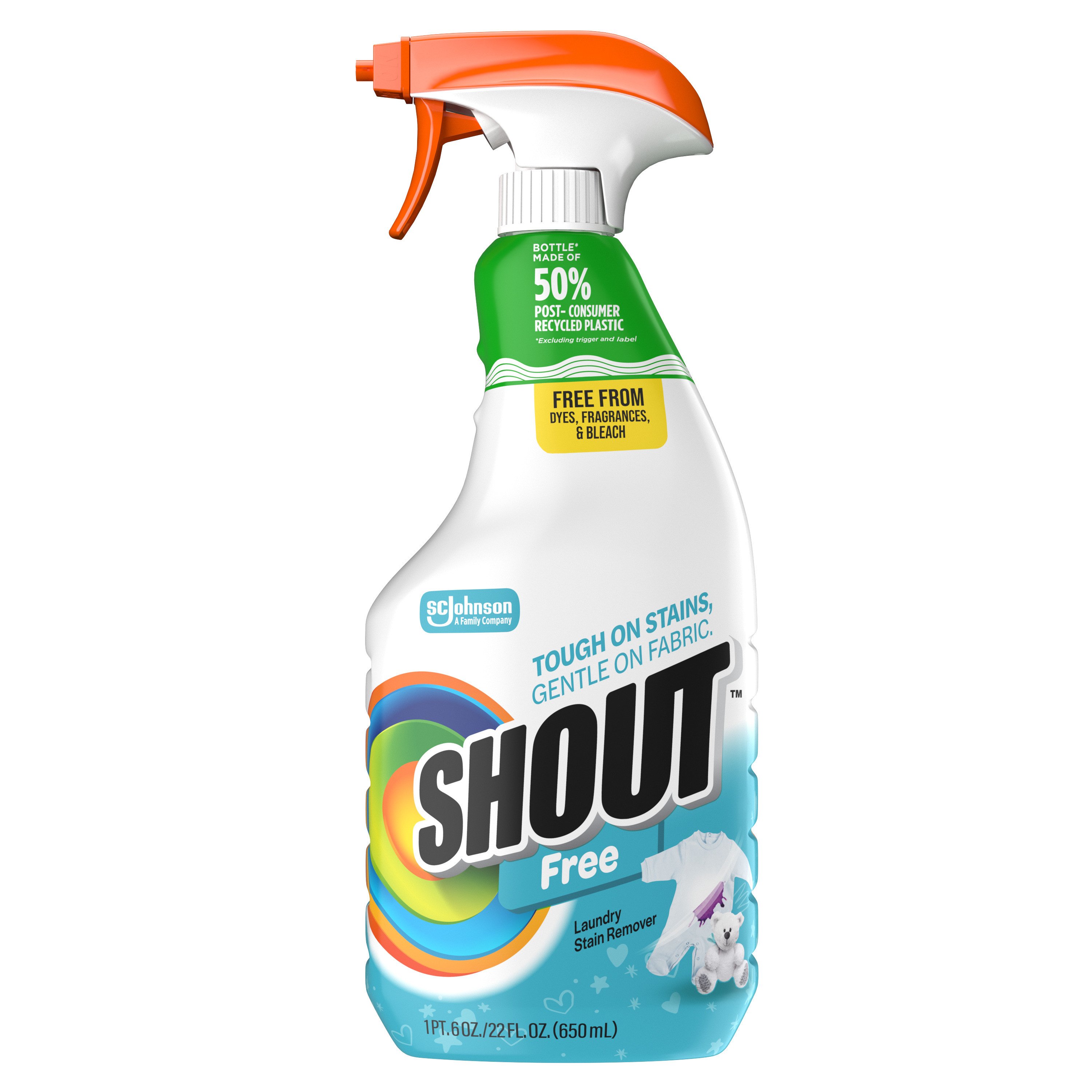 Shout Dye & Fragrance Free Laundry Stain Remover Shop Stain Removers