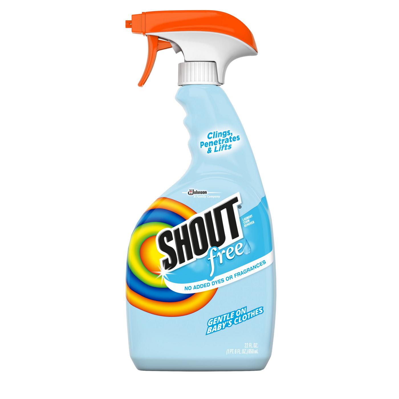 Shout Dye & Fragrance Free Laundry Stain Remover; image 3 of 10