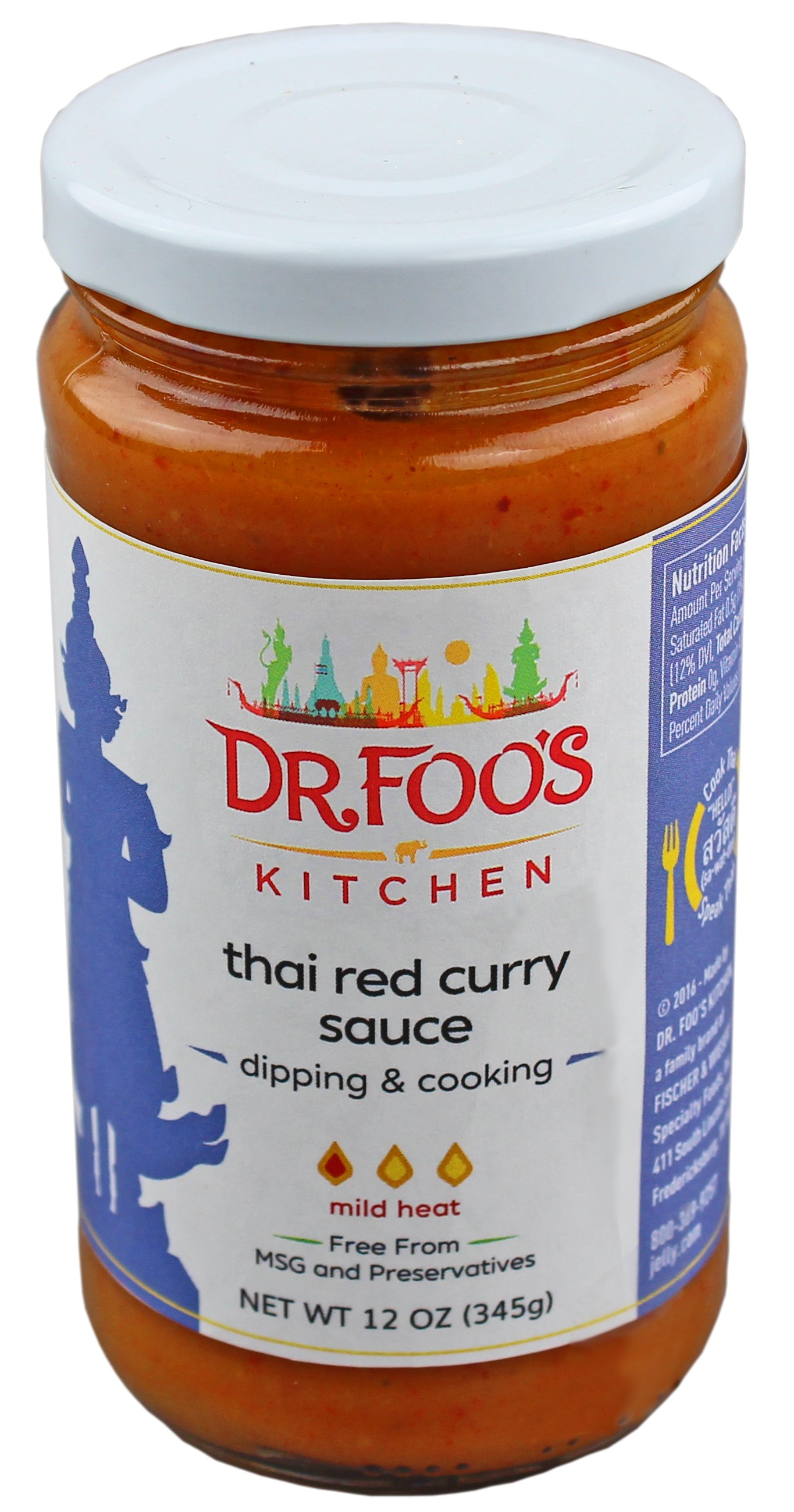 Dr Foo's Kitchen Thai Red Curry Sauce Shop Cooking Sauces at HEB