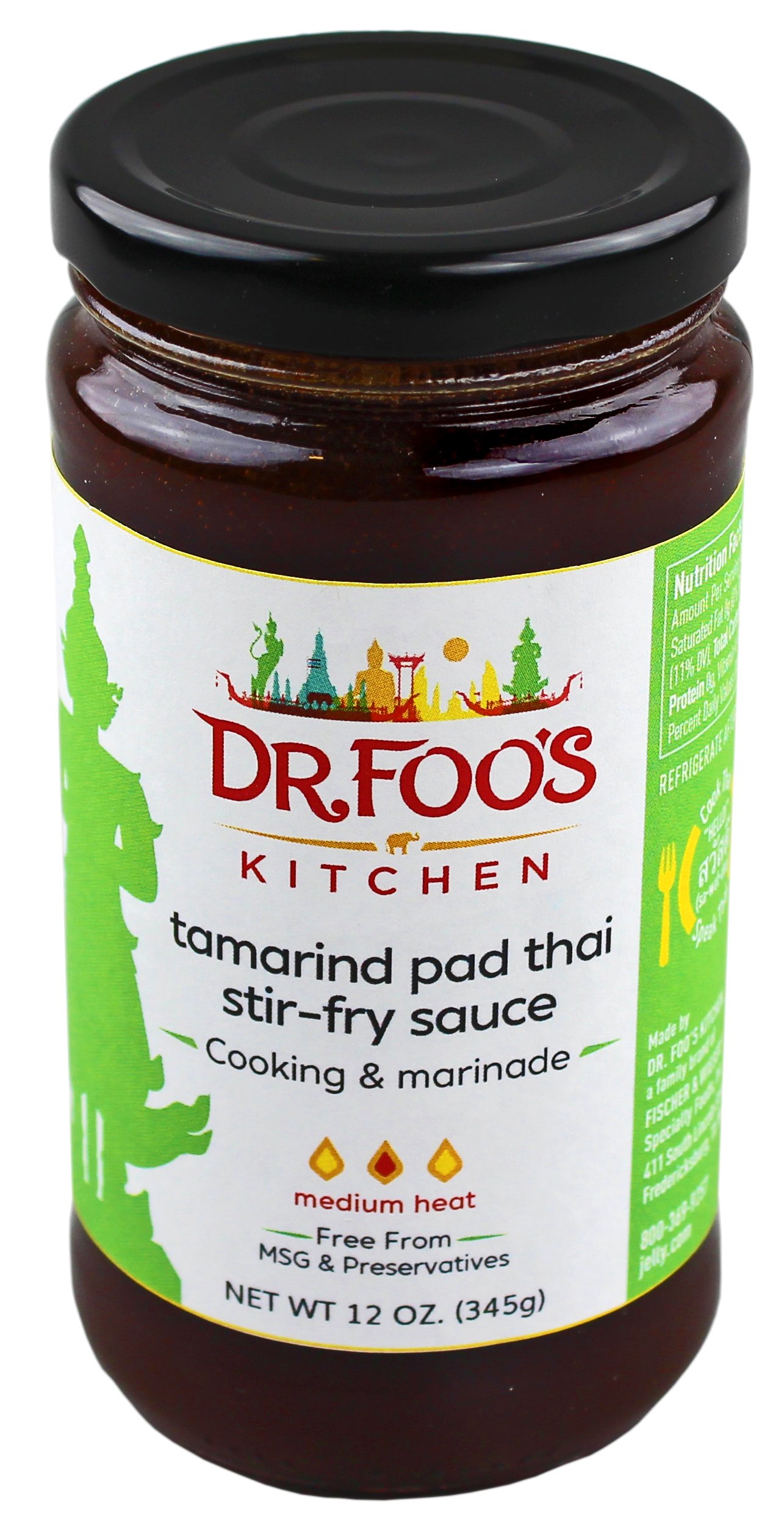 Dr Foo S Kitchen Tamarind Pad Thai Sauce Shop Specialty Sauces At H E B