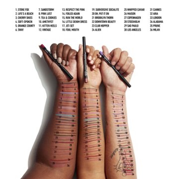 NYX Suede Matte Lip Liner, Soft-Spoken