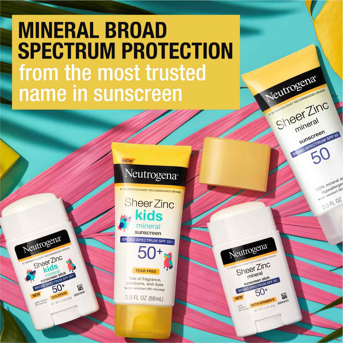 Neutrogena Sheer Zinc Mineral Sunscreen - SPF 50; image 8 of 8