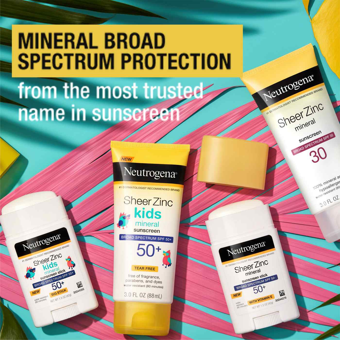 Neutrogena Sheer Zinc Face Mineral Sunscreen - SPF 50; image 2 of 8