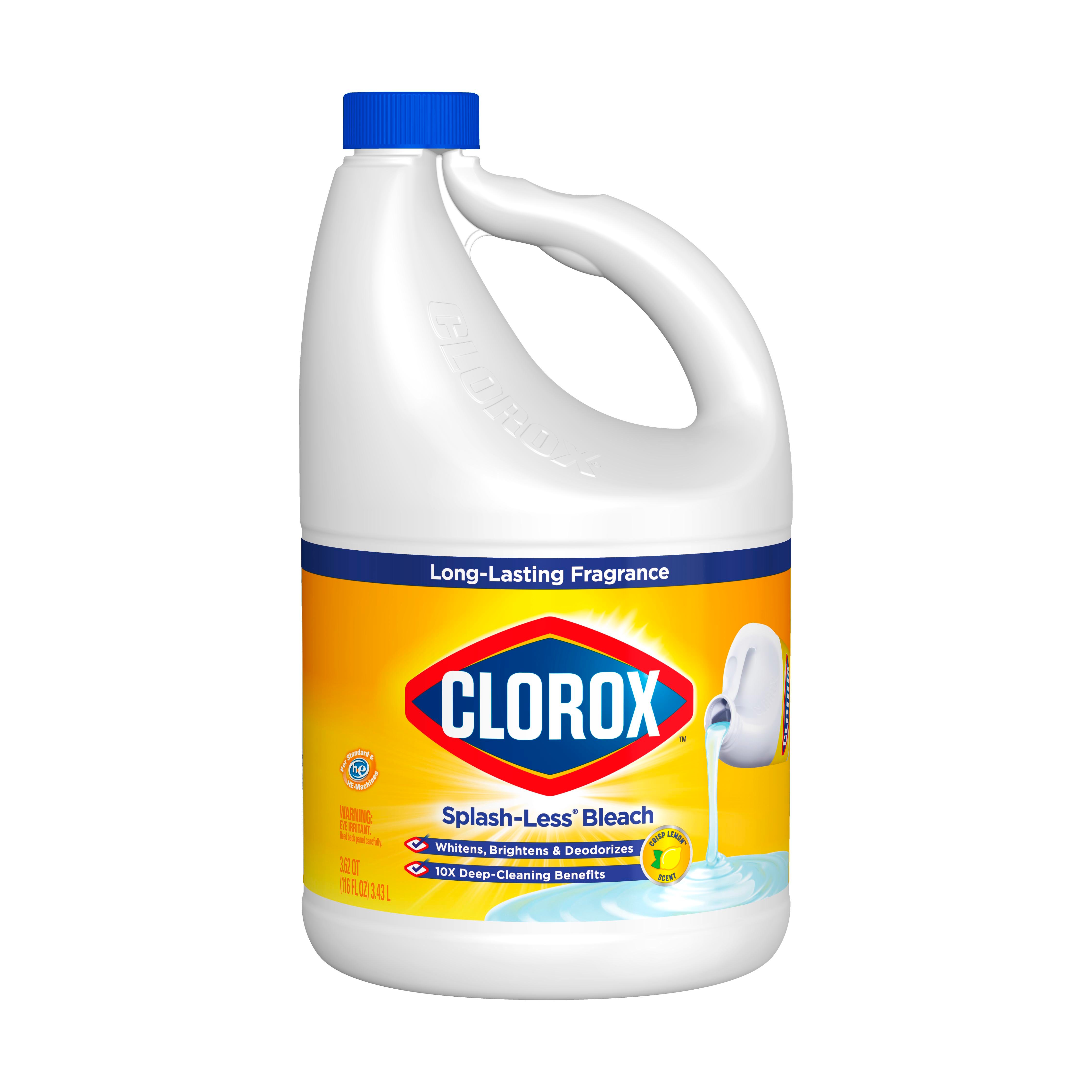 Clorox Concentrated Splash-less Lemon Fresh Bleach - Shop Bleach at H-E-B