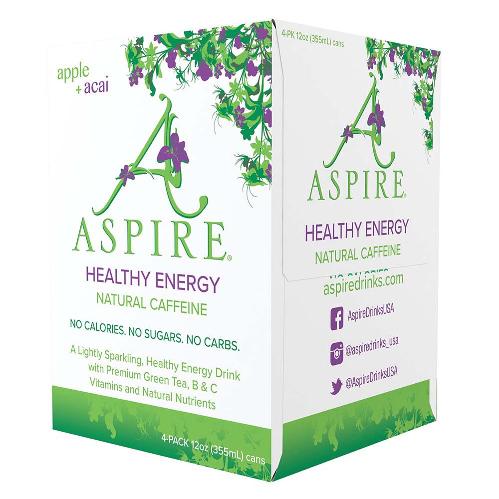 Aspire Energy Drink Apple Acai Shop Diet & Fitness at HEB