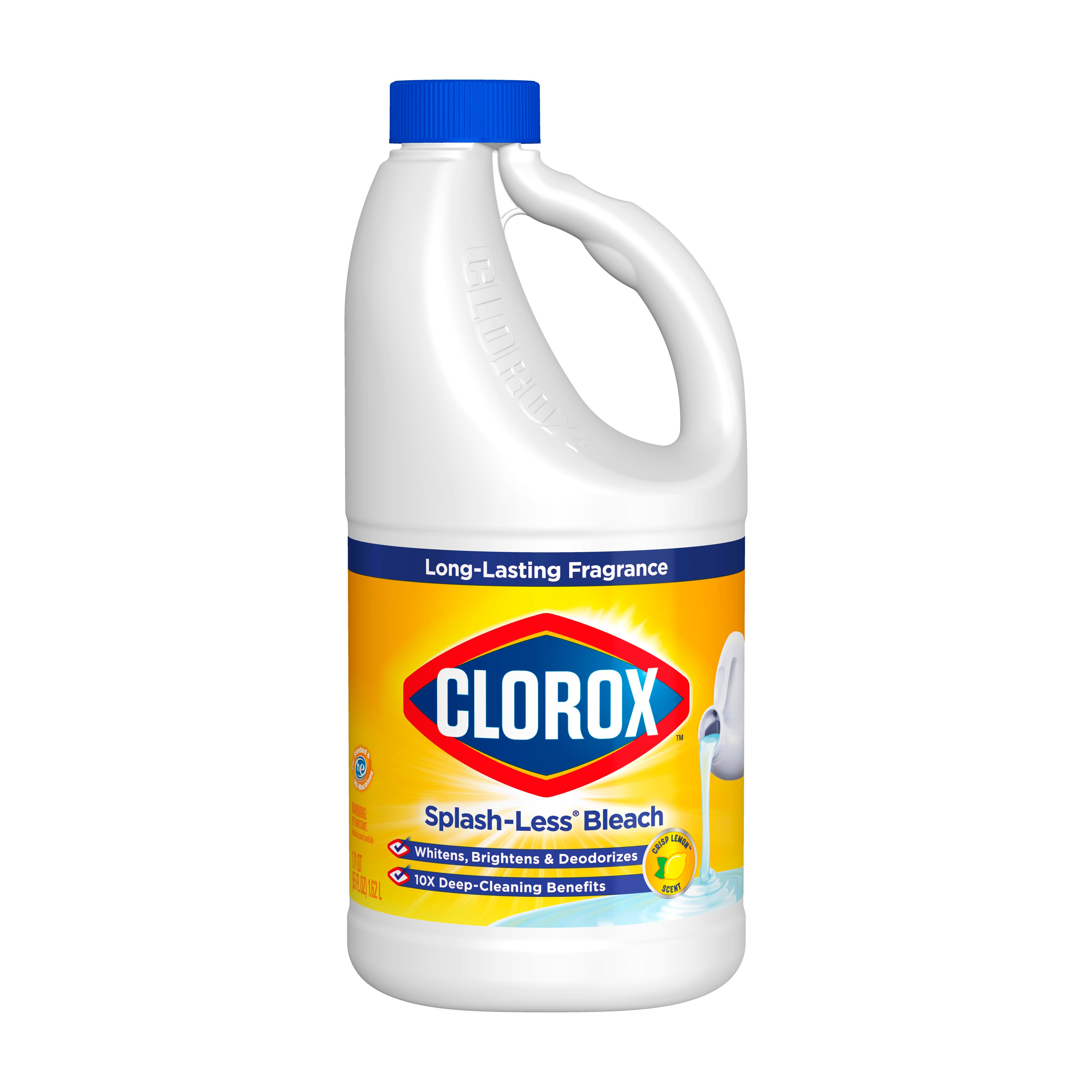 Clorox SplashLess Lemon Fresh Bleach Shop Bleach at HEB