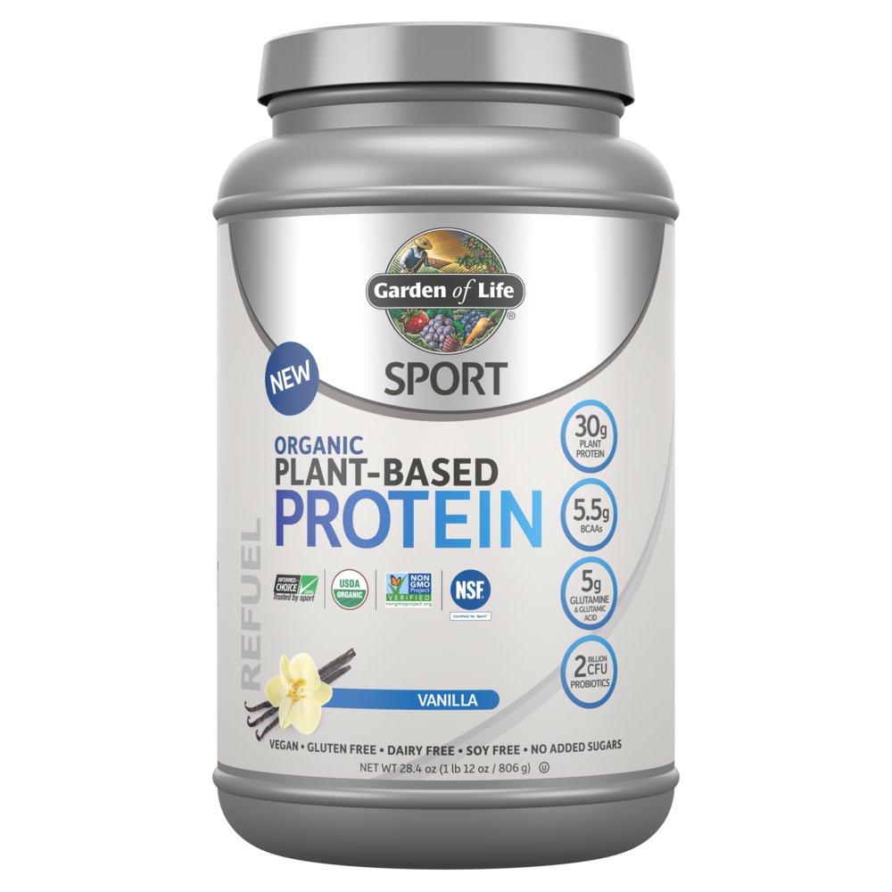 Garden Of Life Sport Organic Plant Based Vanilla Protein Powder