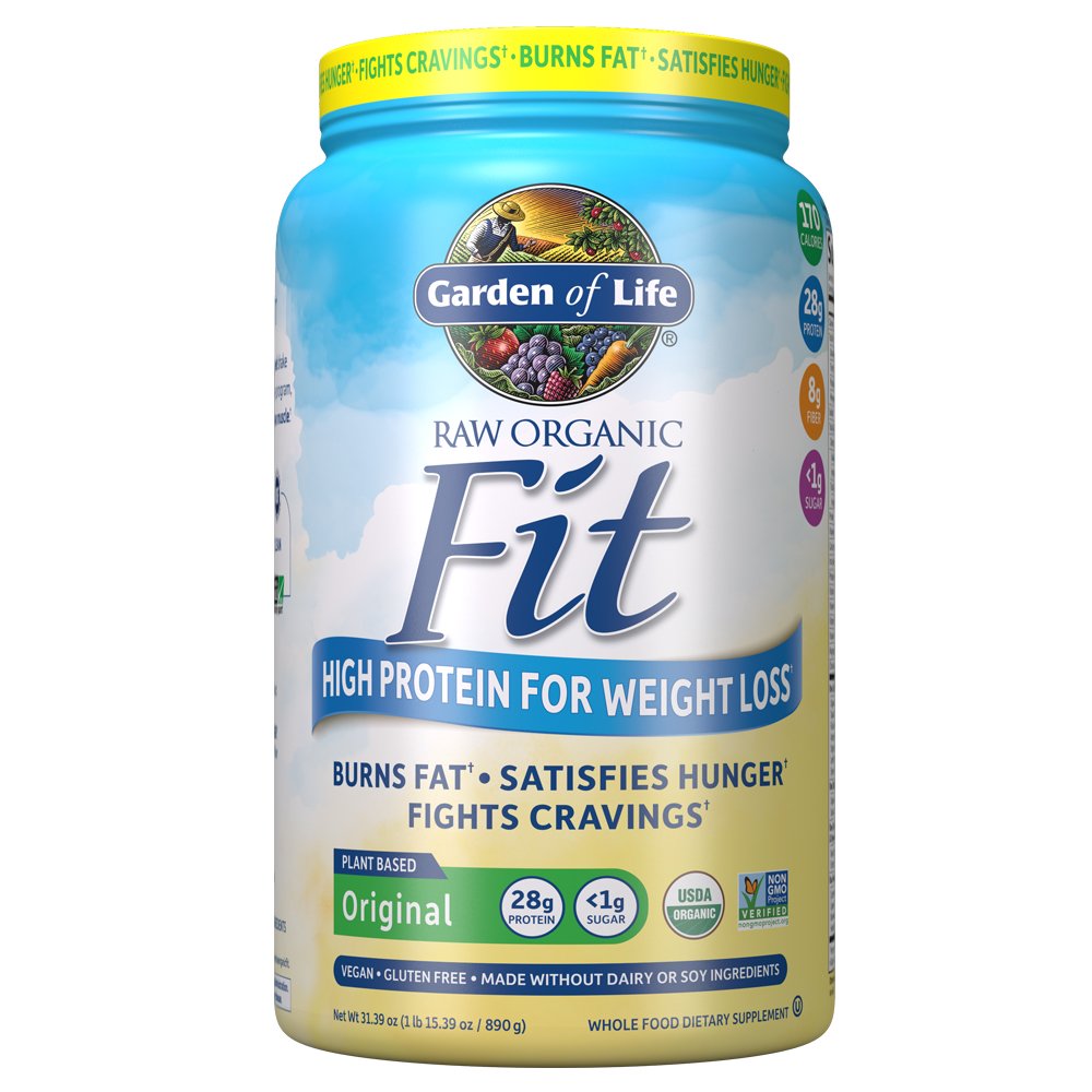 Garden of Life Raw Organic Fit 28g Protein Powder - Original, 31.39 oz