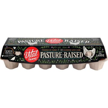 Vital Farms Pasture Raised  Large Eggs, 12 ct