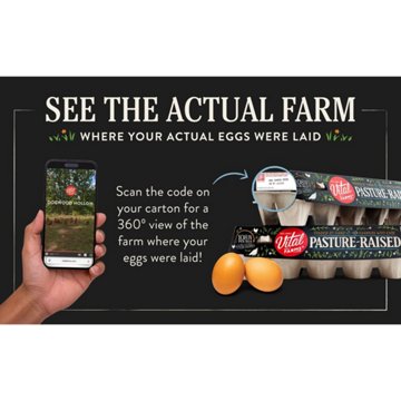 Vital Farms Pasture Raised  Large Eggs, 12 ct