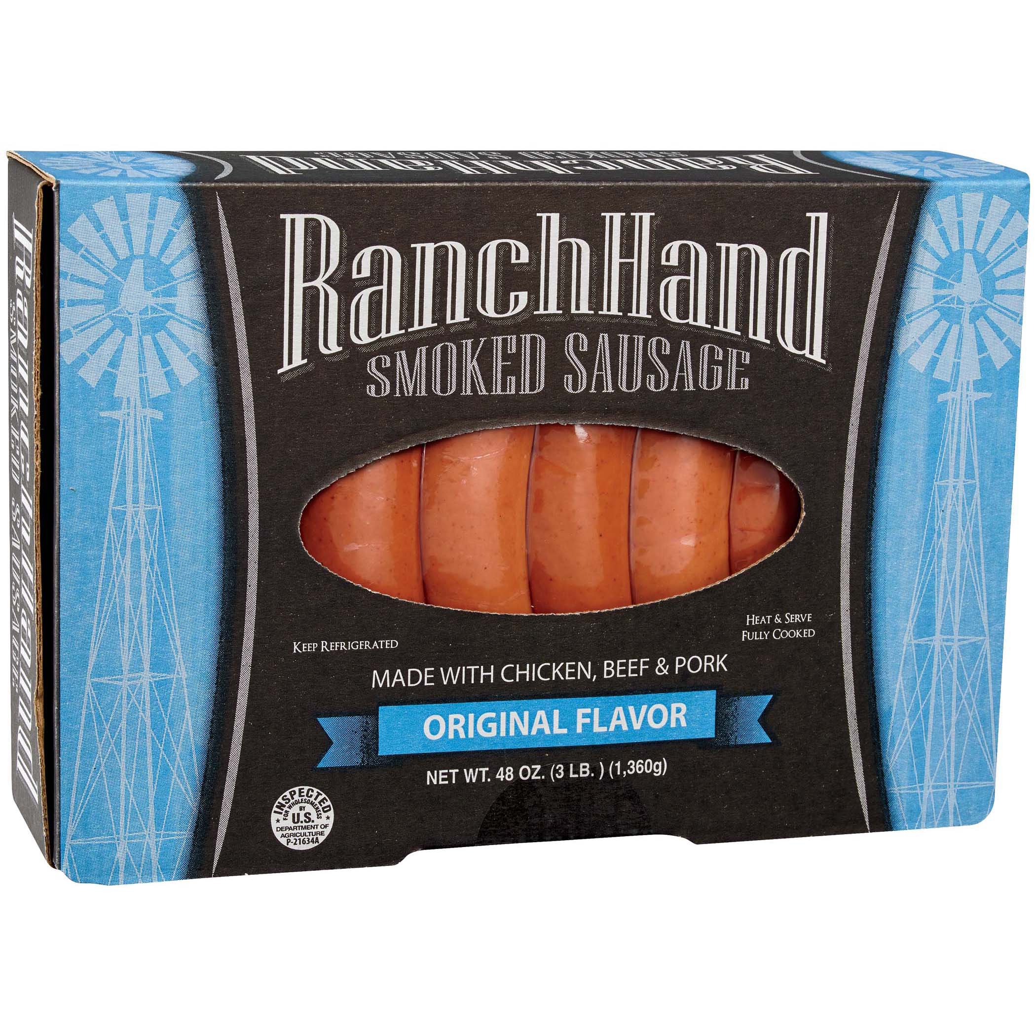 Ranch Hand Original Smoked Link Sausage Link Box Shop Sausage at HEB