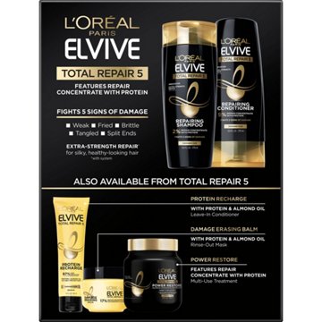 L'Oréal Paris Elvive  Total Repair 5 Repairing Shampoo and Conditioner Set