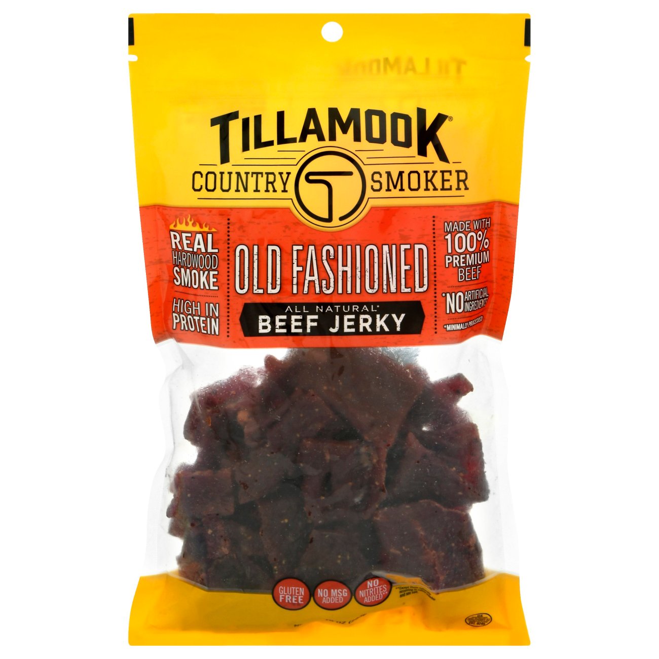 Tillamook Country Smoker Old Fashioned Beef Jerky Shop Jerky at HEB