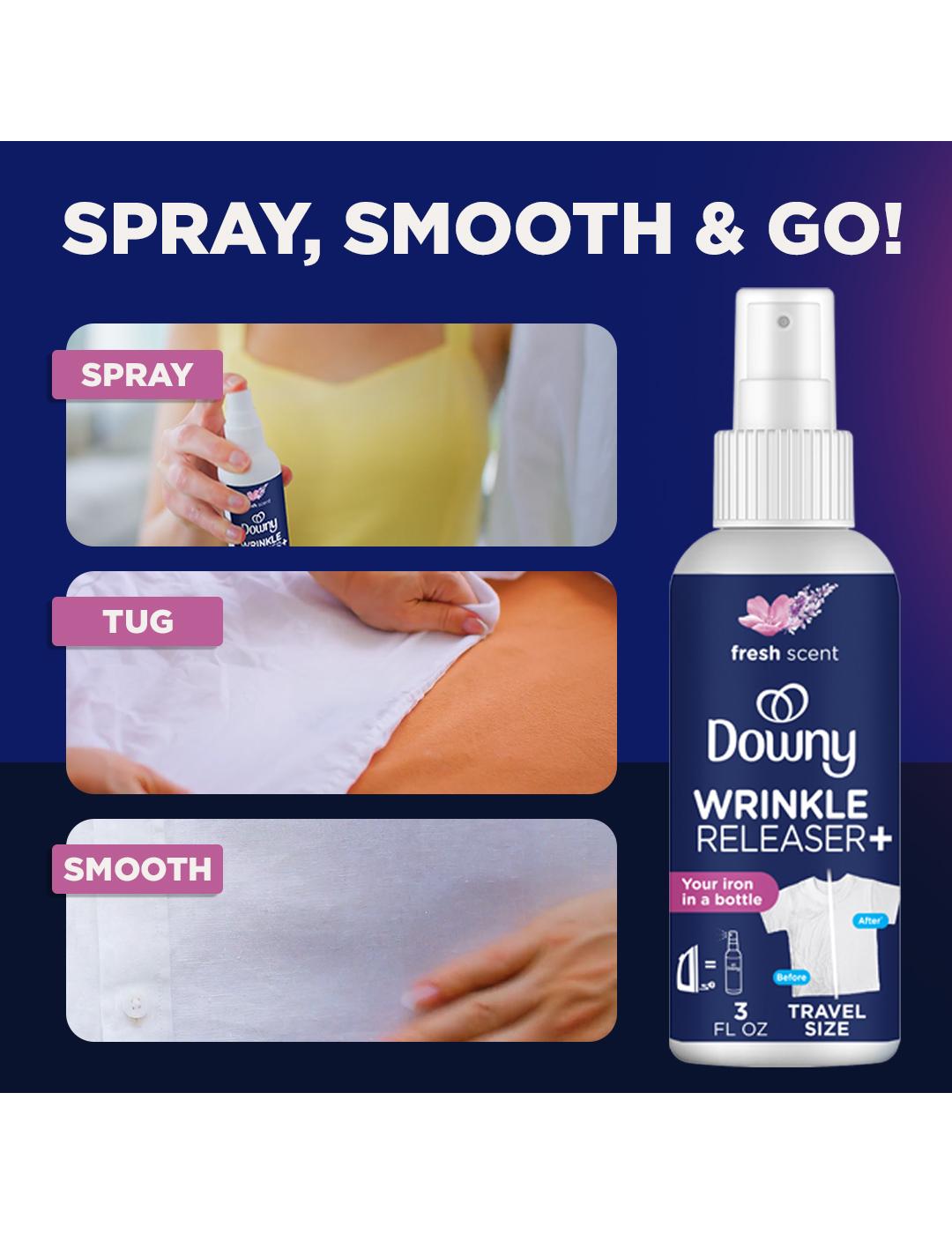 Downy Travel Size Wrinkle Releaser Fabric Spray; image 3 of 5