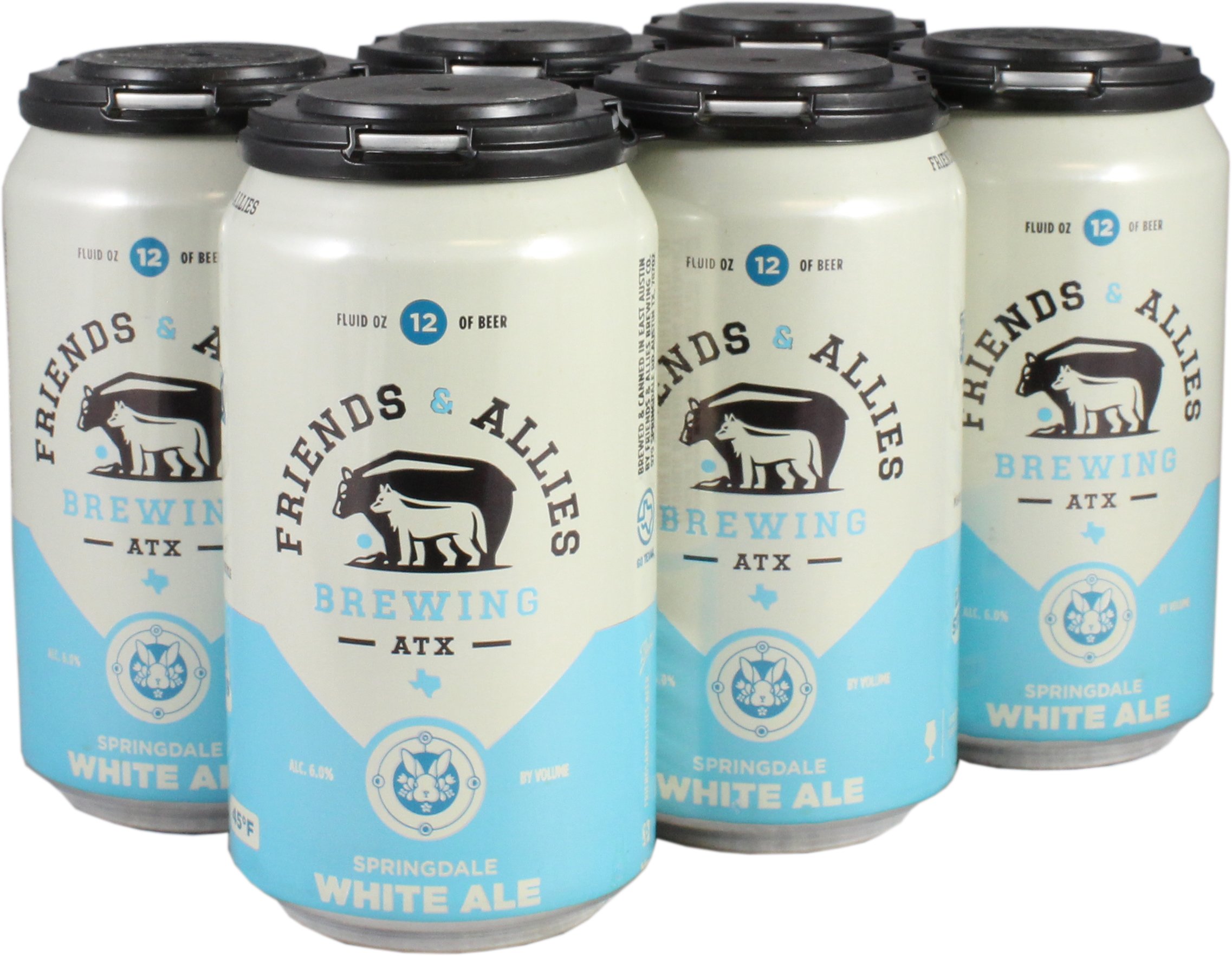 Friends & Allies Brewing Springdale White Ale Beer 12 oz Cans Shop