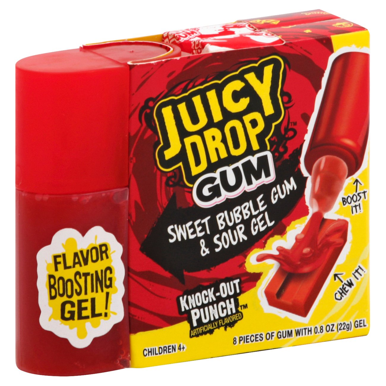 Juicy Drop Sweet Rebel Bubble Gum and Sour Gel Gum Pack Shop Gum & Mints at HEB