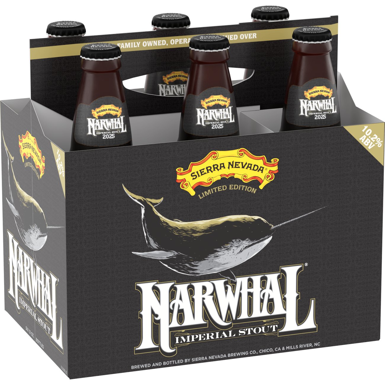 Sierra Nevada Narwhal Imperial Stout Beer 12 oz Bottles Shop Beer