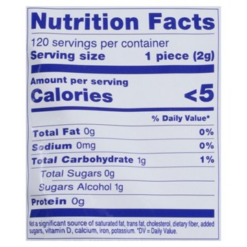 Mentos Spearmint Sugar Free Gum - Value Pack, 120 pc