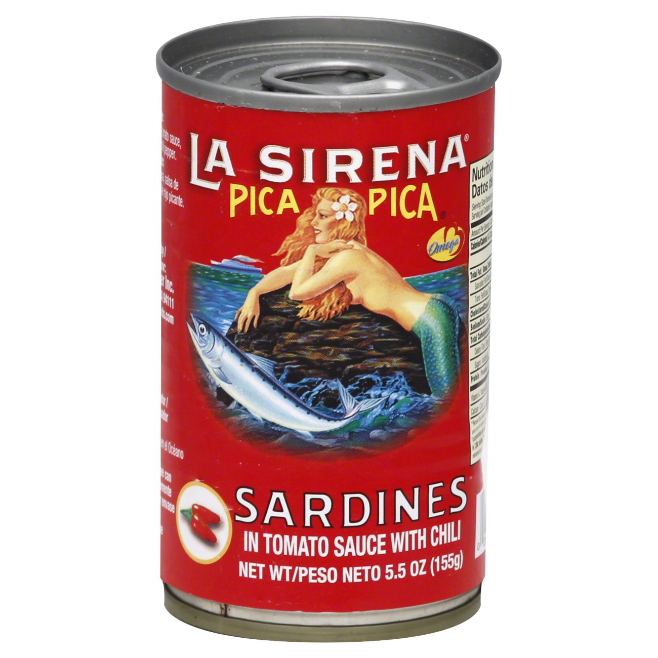 La Sirena Pica Pica Sardines In Tomato Sauce With Chili Shop Seafood At H E B