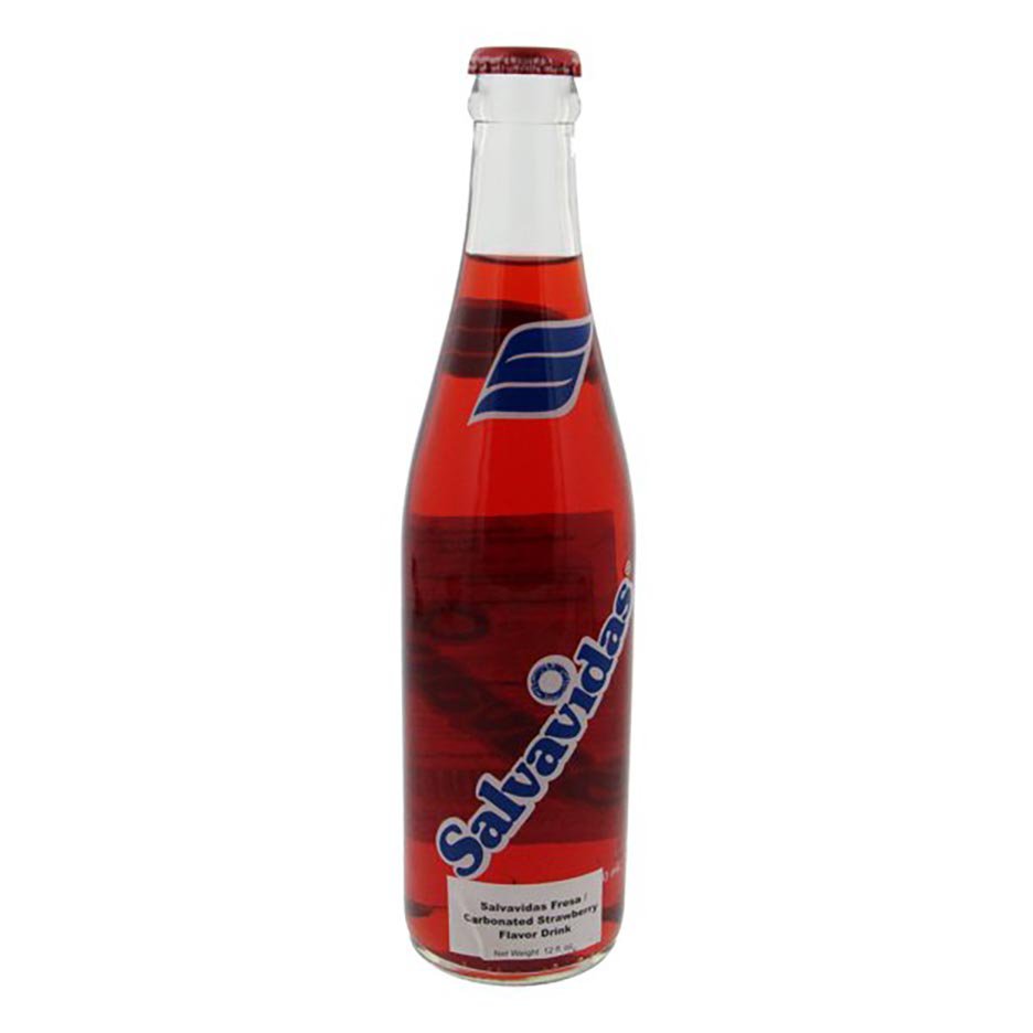 Salvavidas Fresa Strawberry Soft Drink - Shop Soda at H-E-B