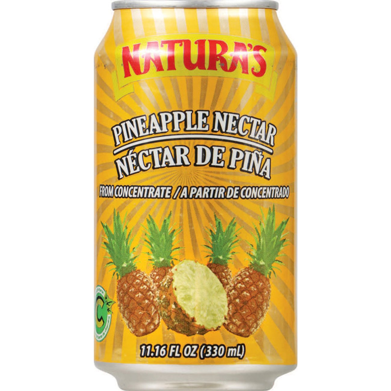 Natura's Pineapple Nectar, 11.16 oz | Joe V's Smart Shop | Low