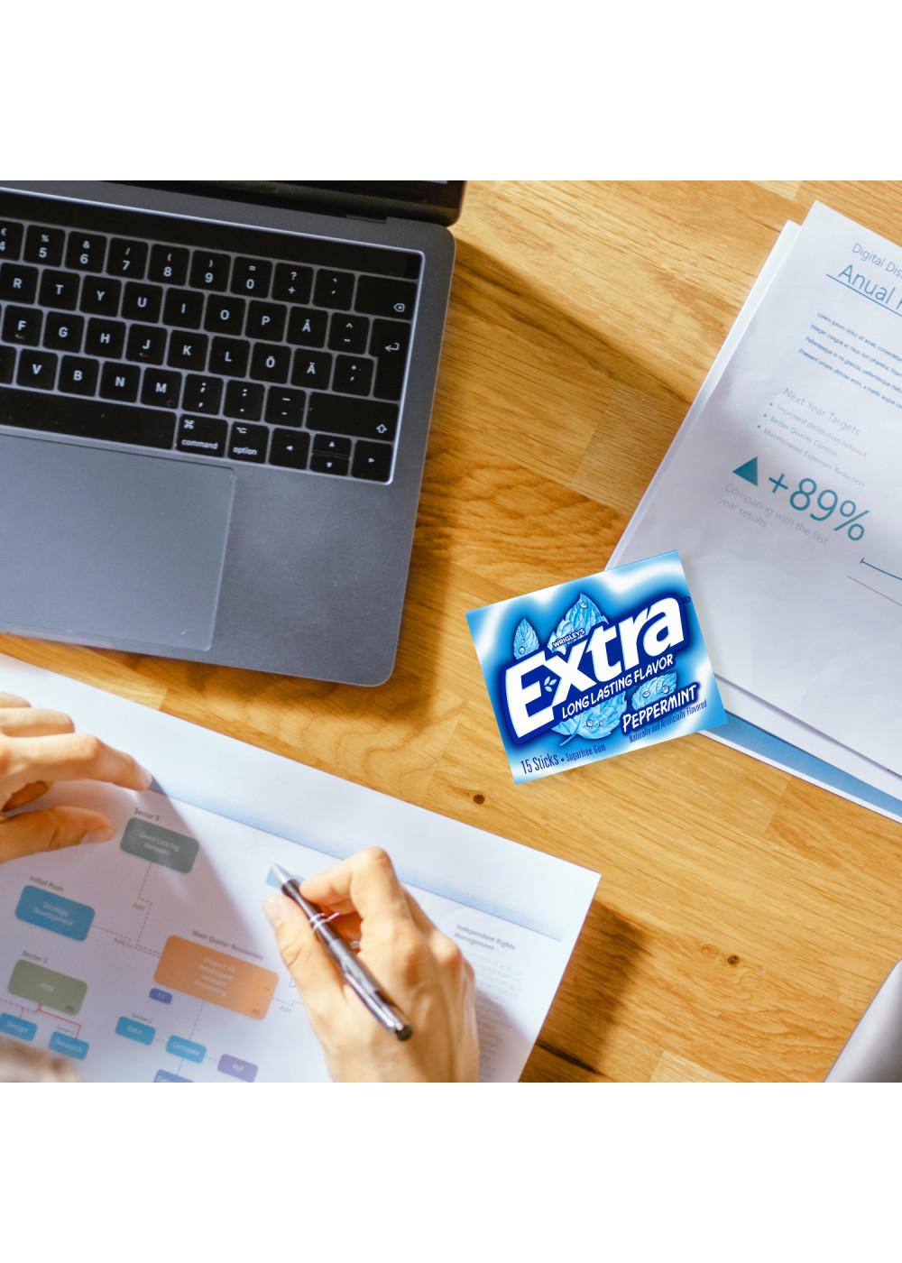 Extra Sugarfree Gum Value Pack Peppermint, 8 Pk Shop Gum & mints at