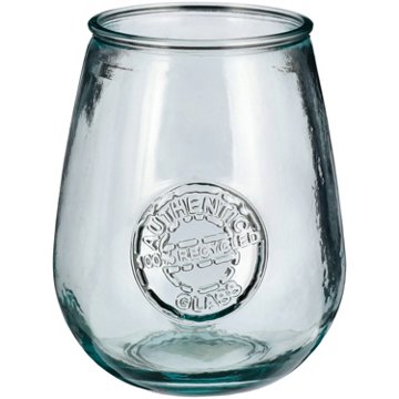 Hemisphere Trading Authentic Stemless Wine Glass, 21.9 oz