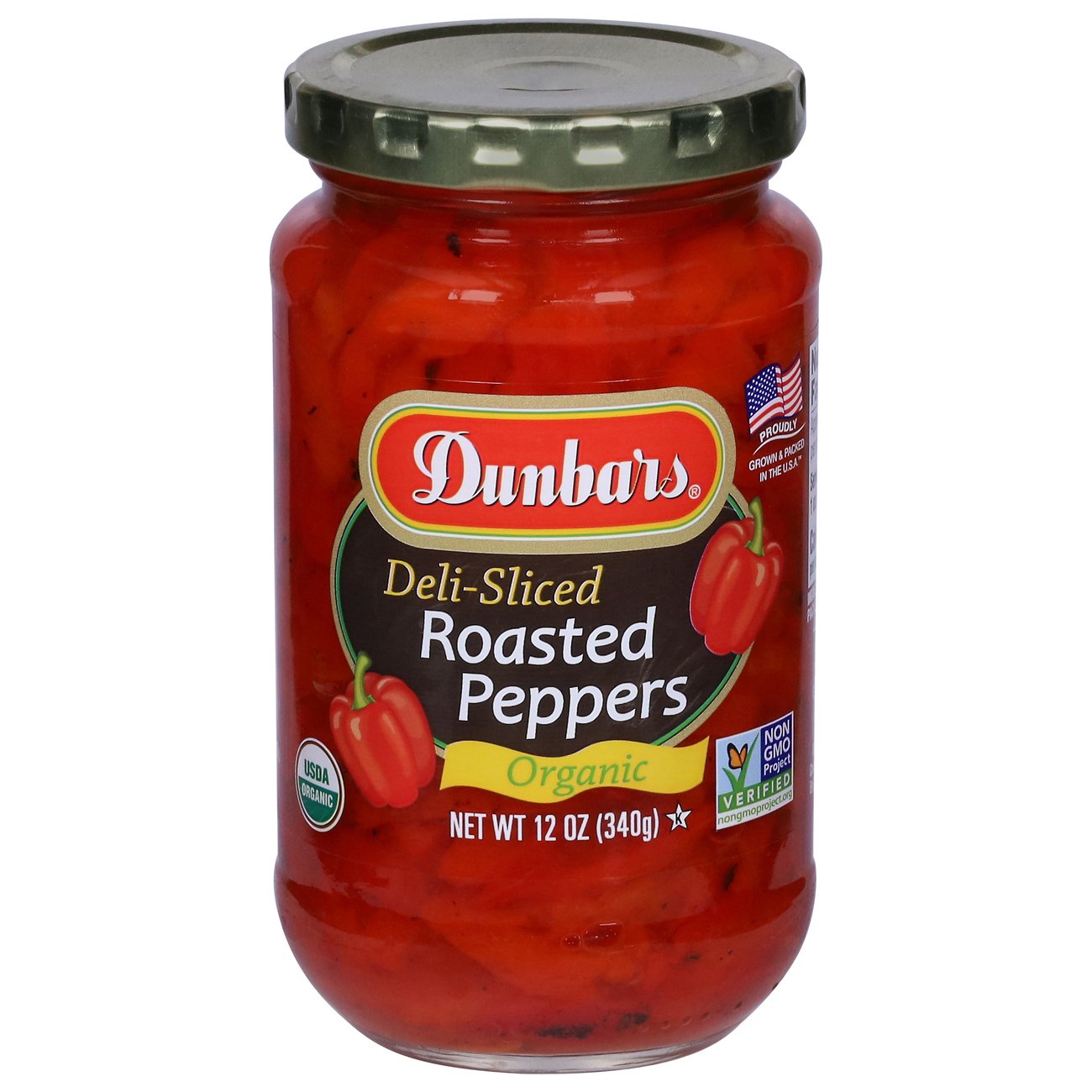 Dunbars Organic Deli Sliced Roasted Red Peppers Shop Vegetables at HEB