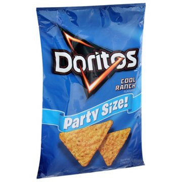 Doritos Cool Ranch Tortilla Chips - Party Size, 14.5 oz