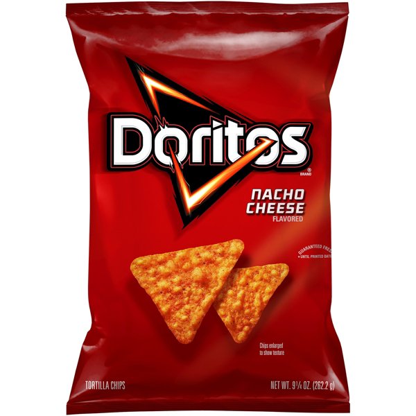 Doritos Nacho Cheese Tortilla Chips, 9.25 oz