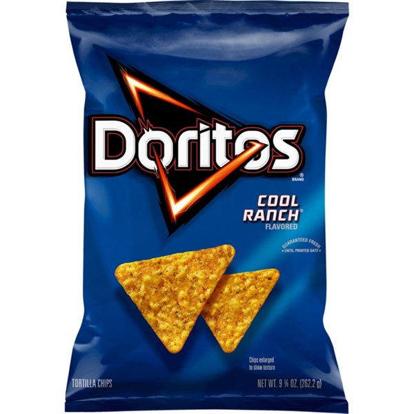 Doritos Cool Ranch Tortilla Chips, 9.25 oz