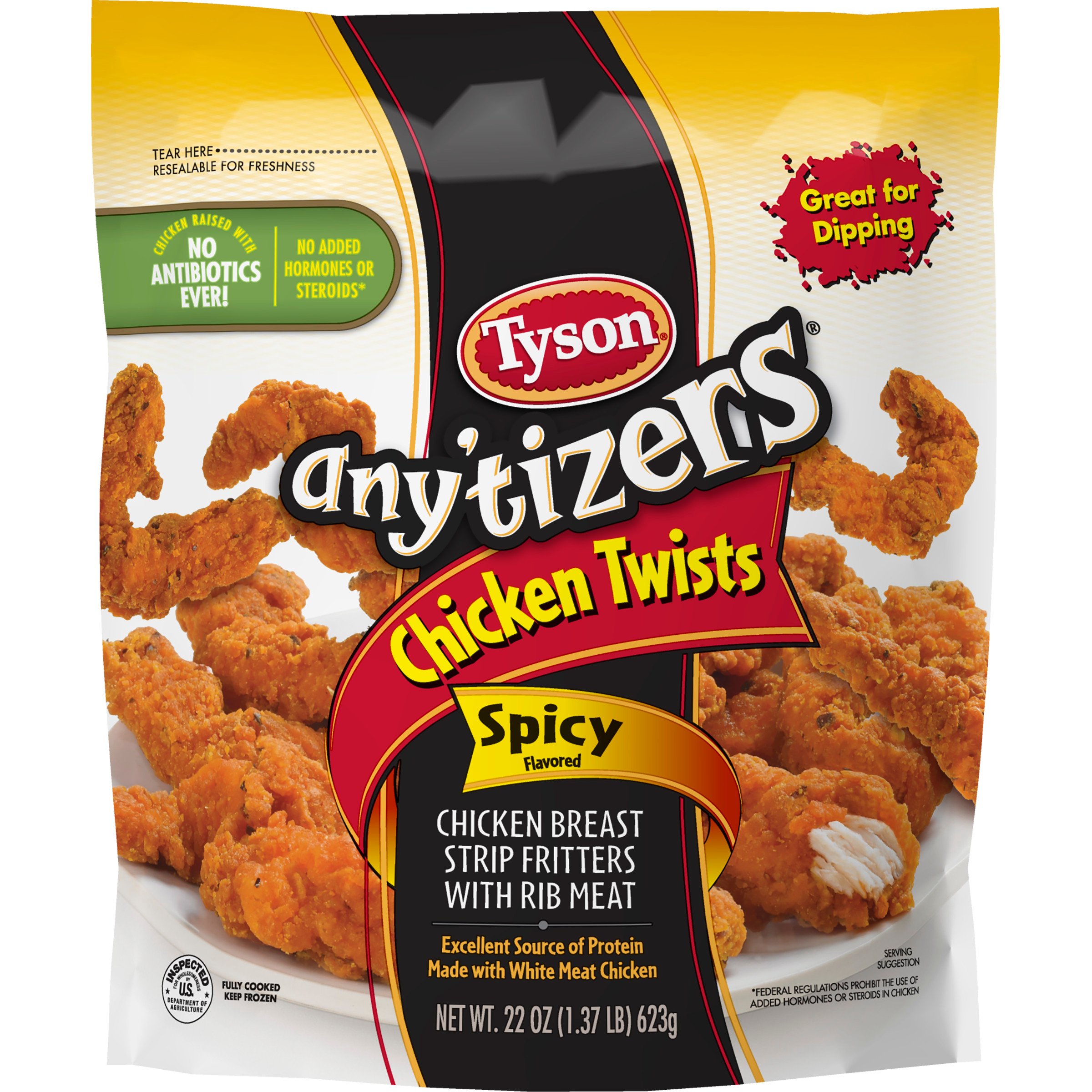Tyson Spicy Chicken Twists Shop Chicken at HEB