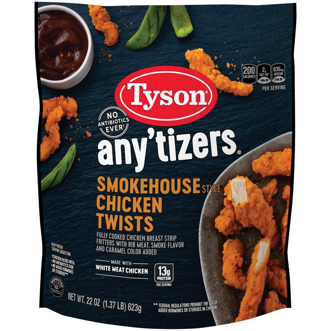 Tyson Any'tizers Smokehouse Chicken Twists; image 1 of 2