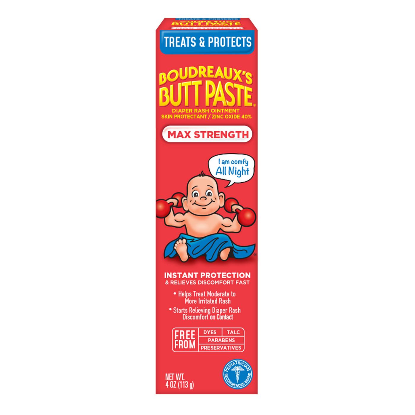 Boudreaux's Butt Paste Diaper Rash Cream Ointment Shop Lotion