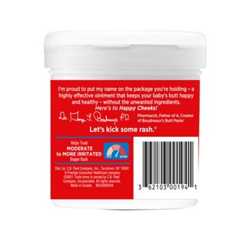 Boudreaux's Butt Paste Maximum Strength Diaper Rash Cream Ointment