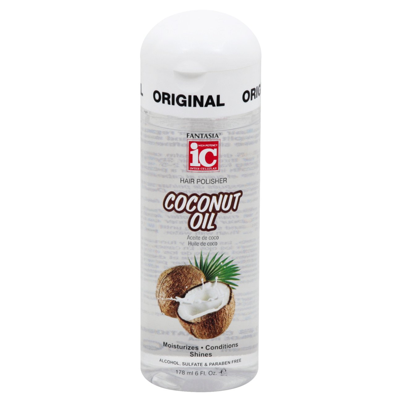 Fantasia Ic Hair Polisher Coconut Oil Shop at HEB