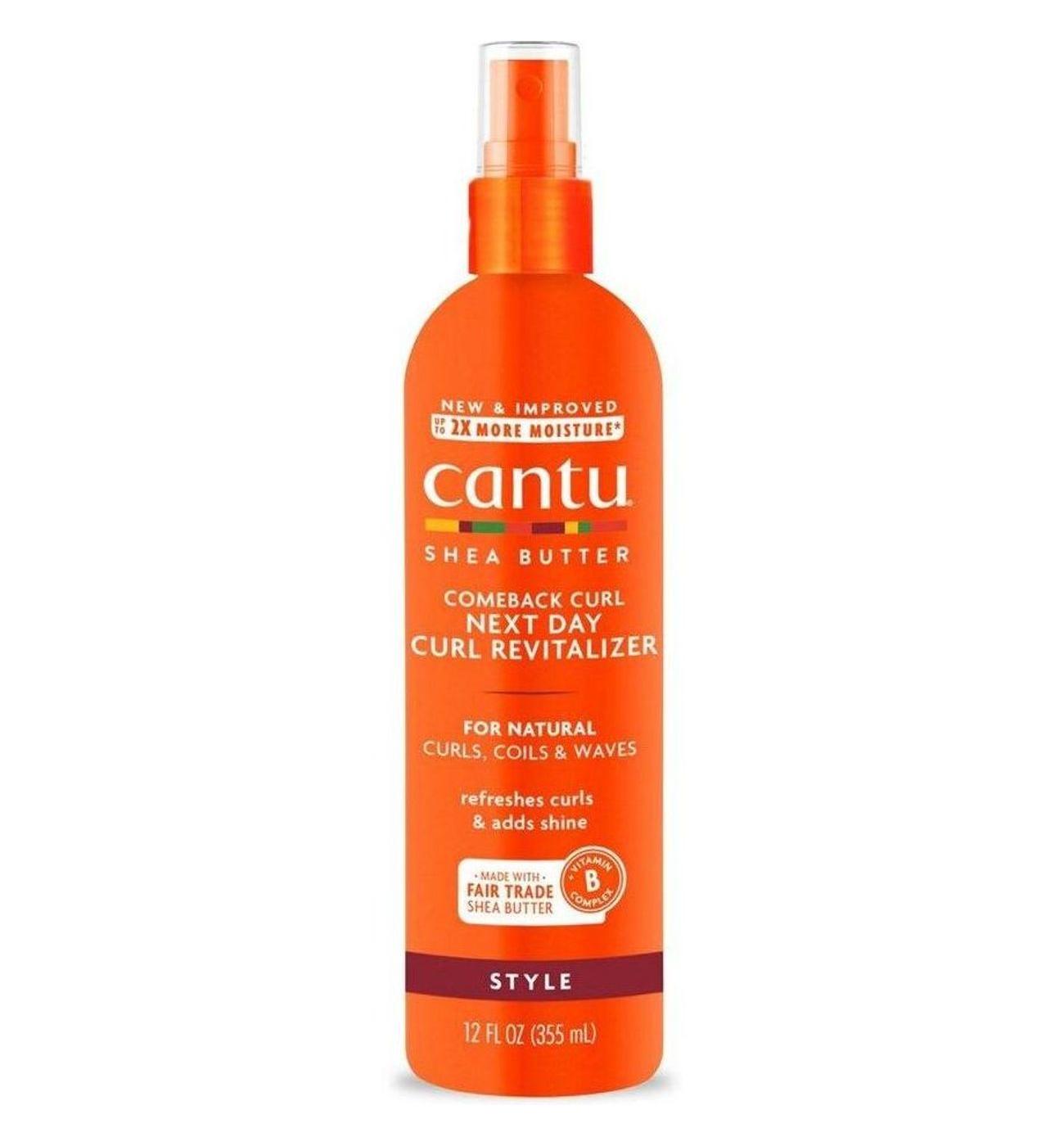 Cantu Shea Butter Comeback Curl Next Day Curl Revitalizer 12OZ; image 1 of 6
