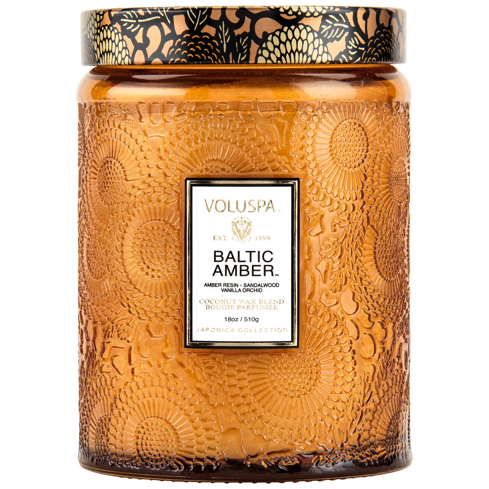 Voluspa Baltic Amber Large Jar Candle, 18 oz | Central Market - Really ...