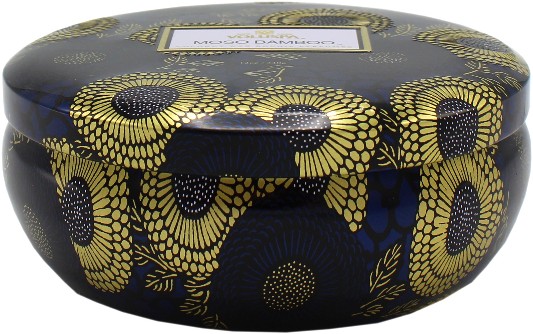 Voluspa Moso Bamboo 3 Wick Tin Candle, 12 oz | Central Market - Really ...