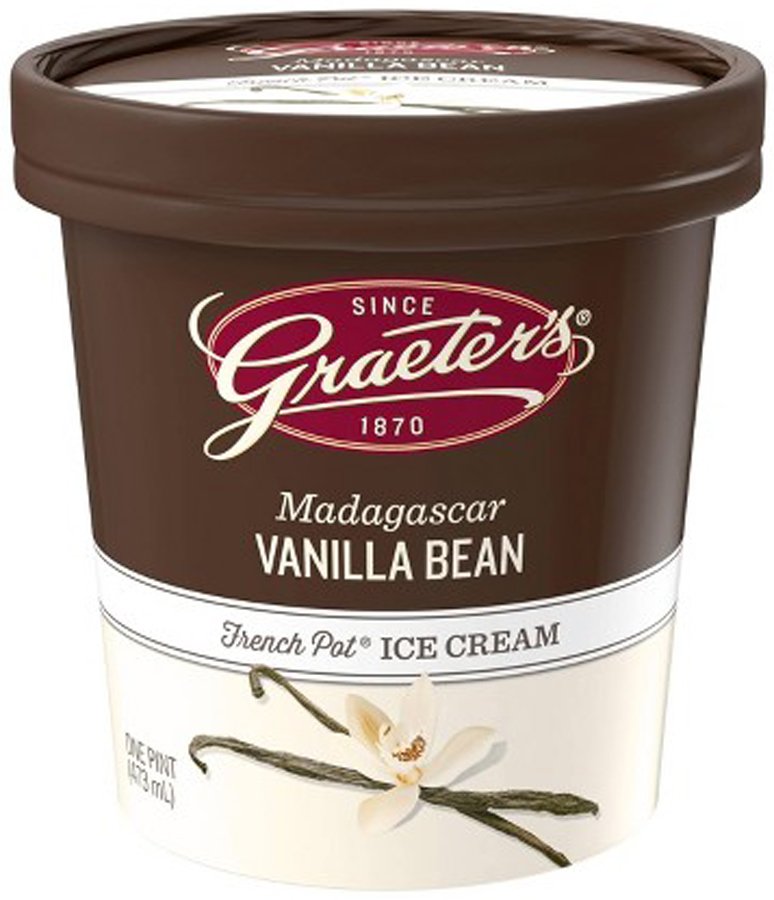 Graeter's Madagascar Vanilla Bean Ice Cream Shop Ice Cream at HEB