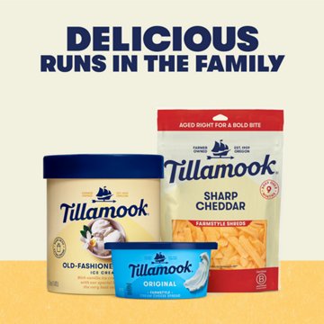 Tillamook Mozzarella Shredded Cheese, Thick Cut, 8 oz