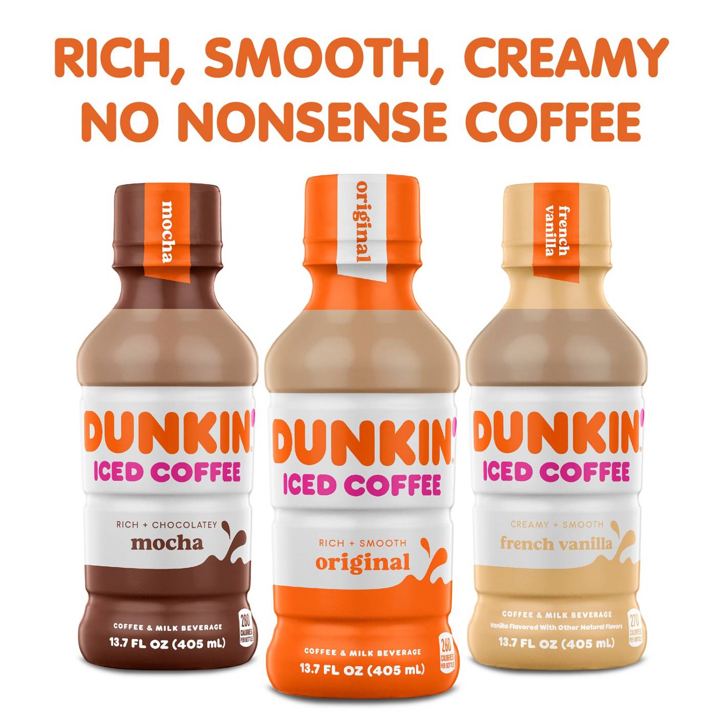 Dunkin' French Vanilla Iced Coffee Bottle; image 3 of 7