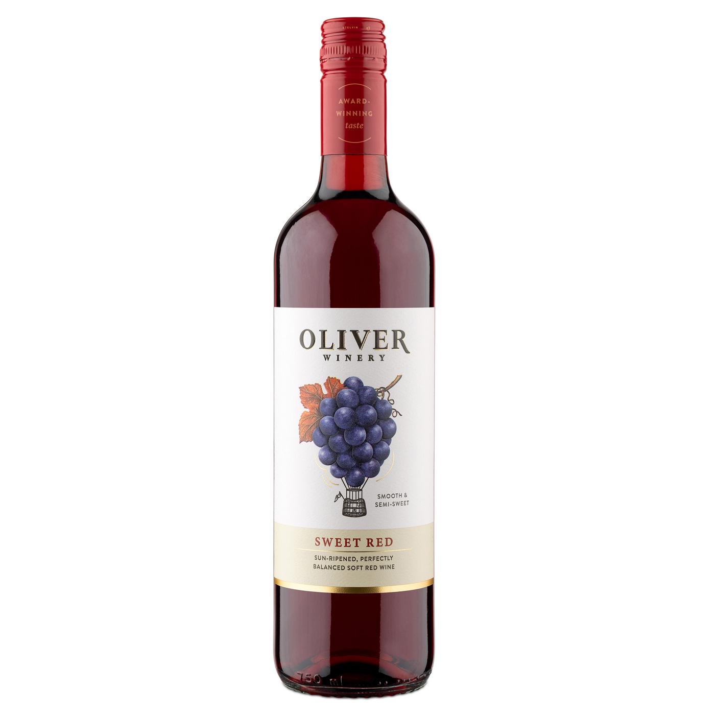 Oliver Winery Soft Red Wine; image 1 of 2