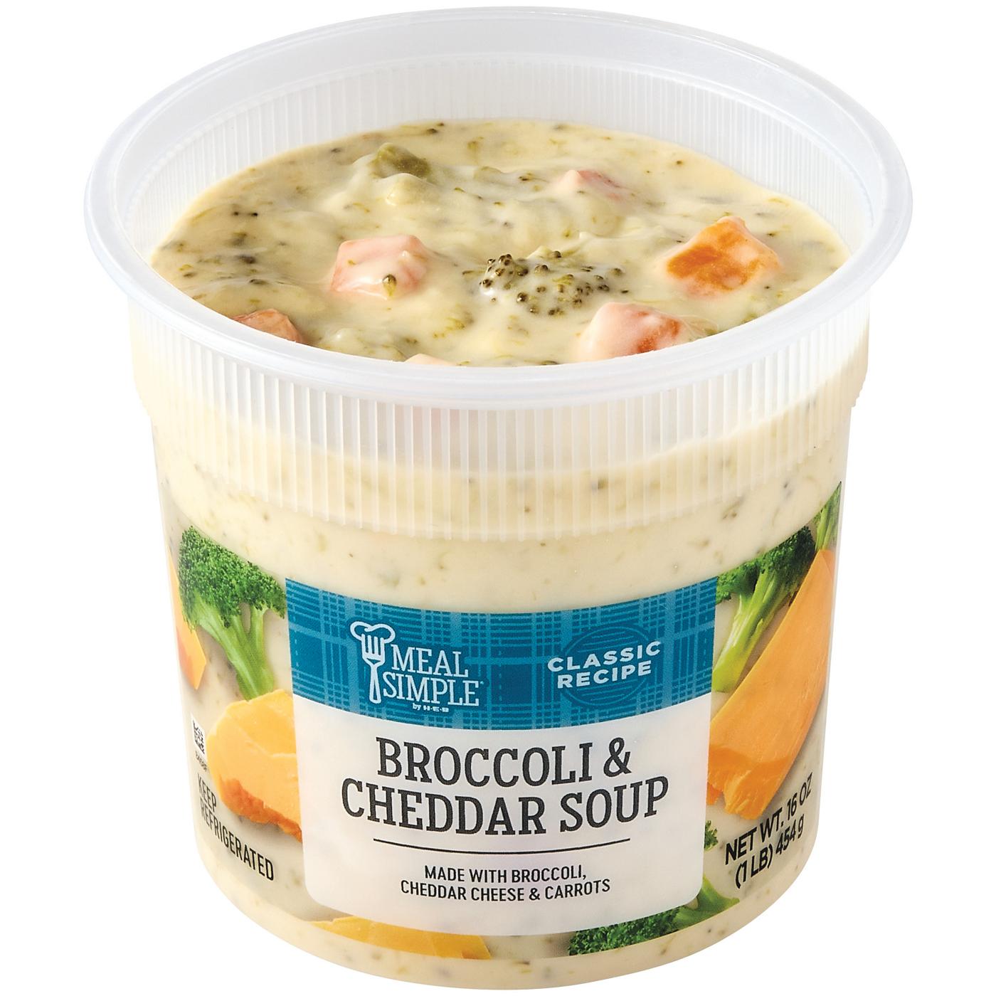 Meal Simple by H-E-B Broccoli Cheddar Soup; image 1 of 3