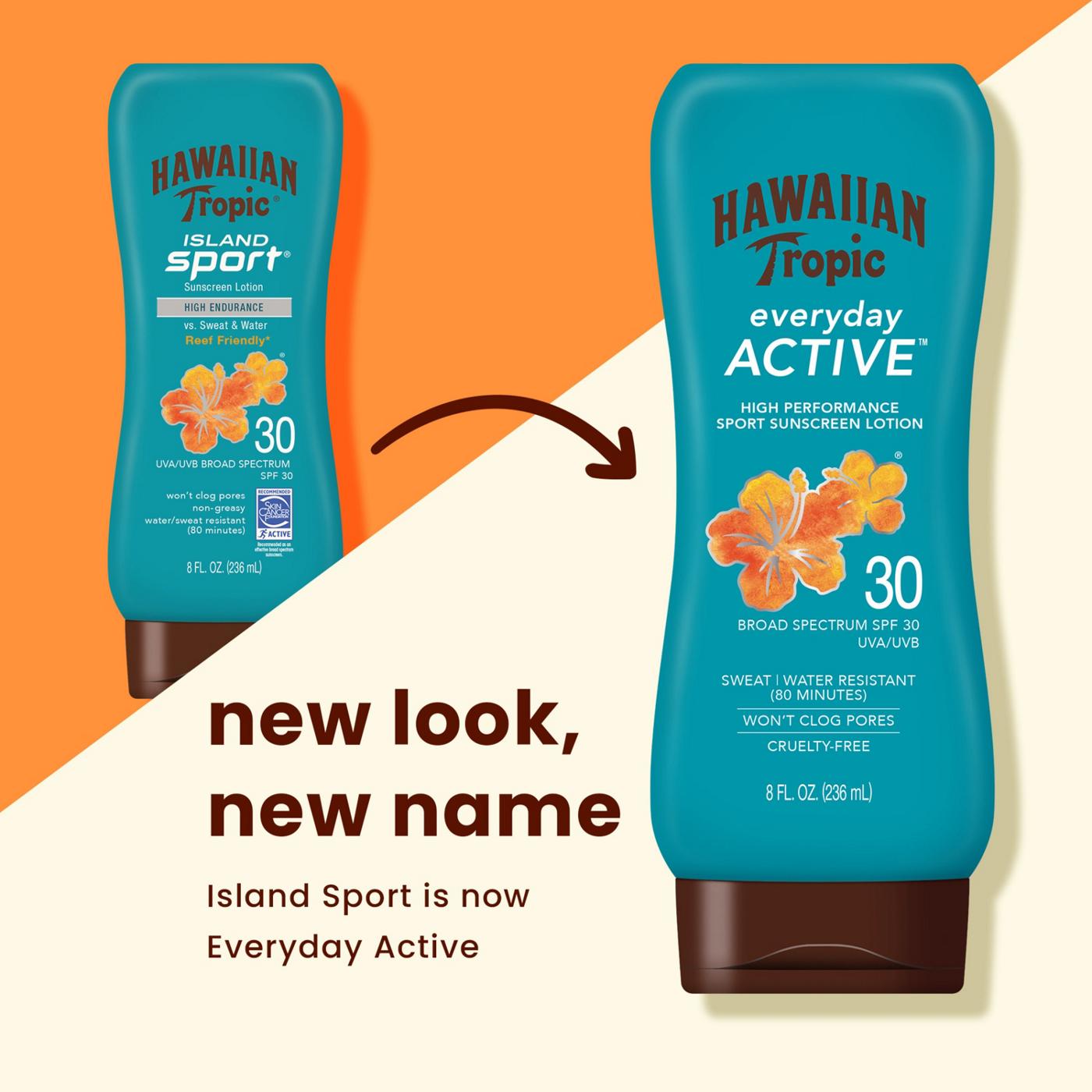Hawaiian Tropic Everyday Active Sunscreen Lotion - SPF 30; image 2 of 8