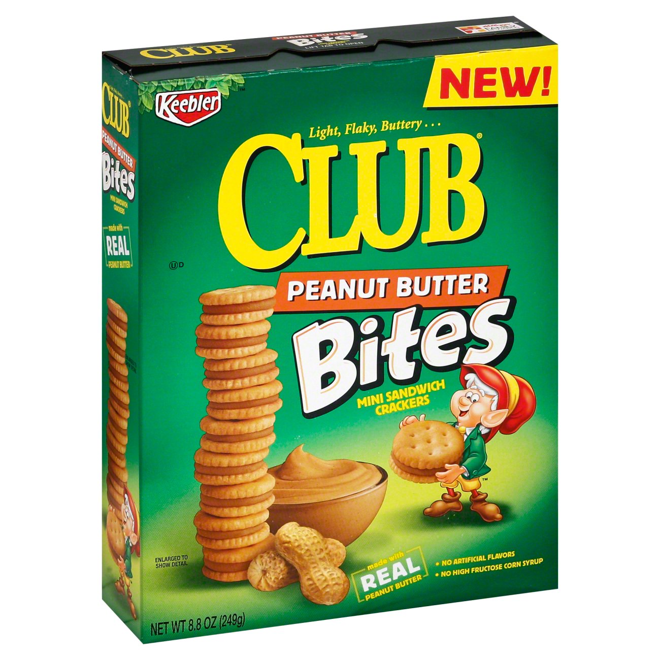 Keebler Club Peanut Butter Bites Shop Crackers & Breadsticks at HEB