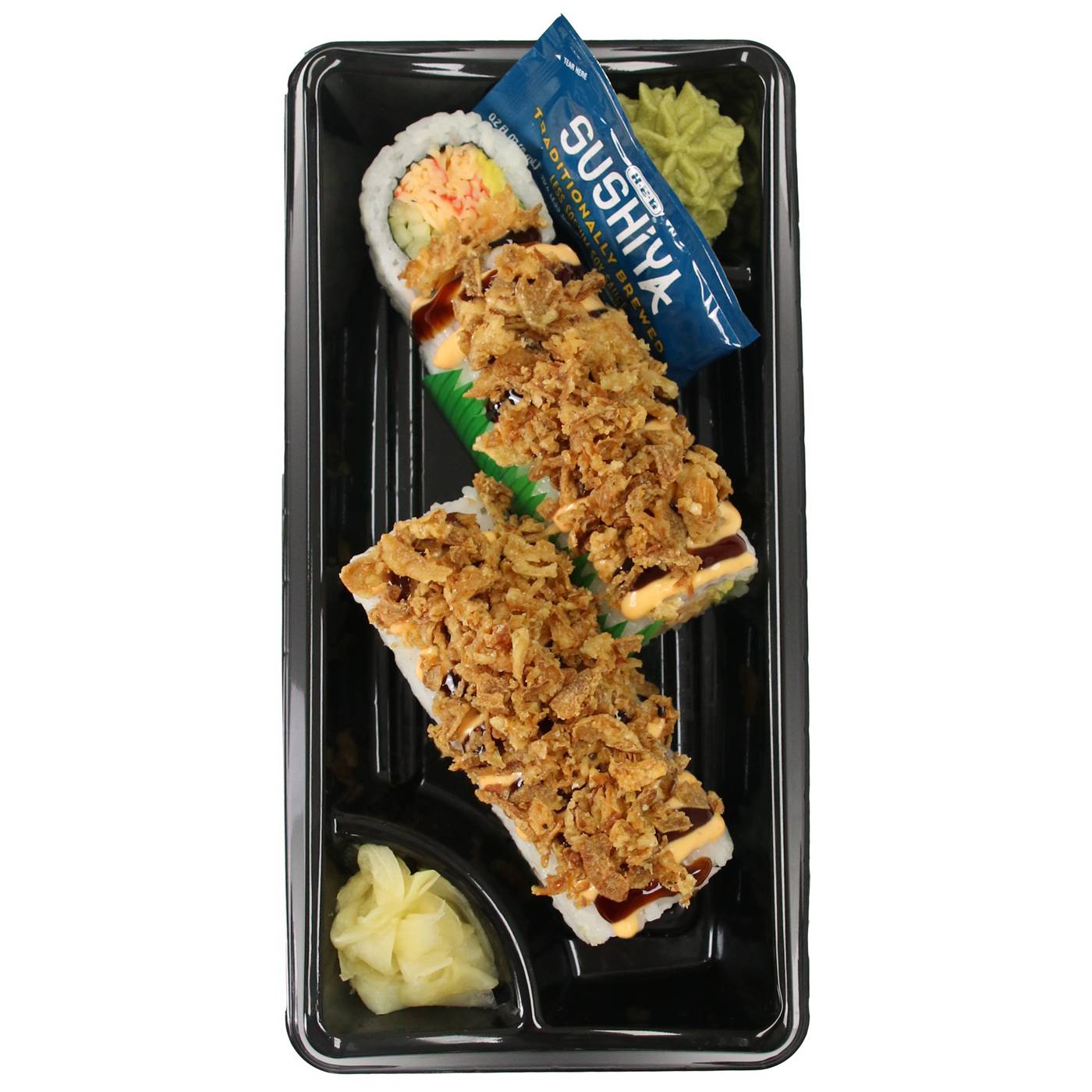 H-E-B Sushiya Crunchy California Sushi Roll; image 1 of 3