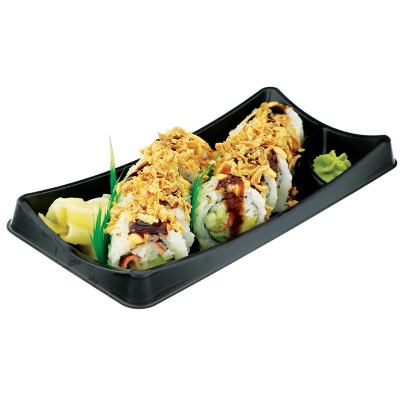 new you crunch roll sushi