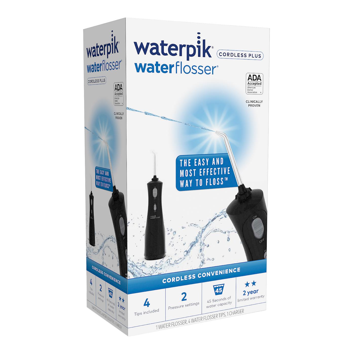 Waterpik Cordless Plus Water Flosser Black - Shop Floss at H-E-B