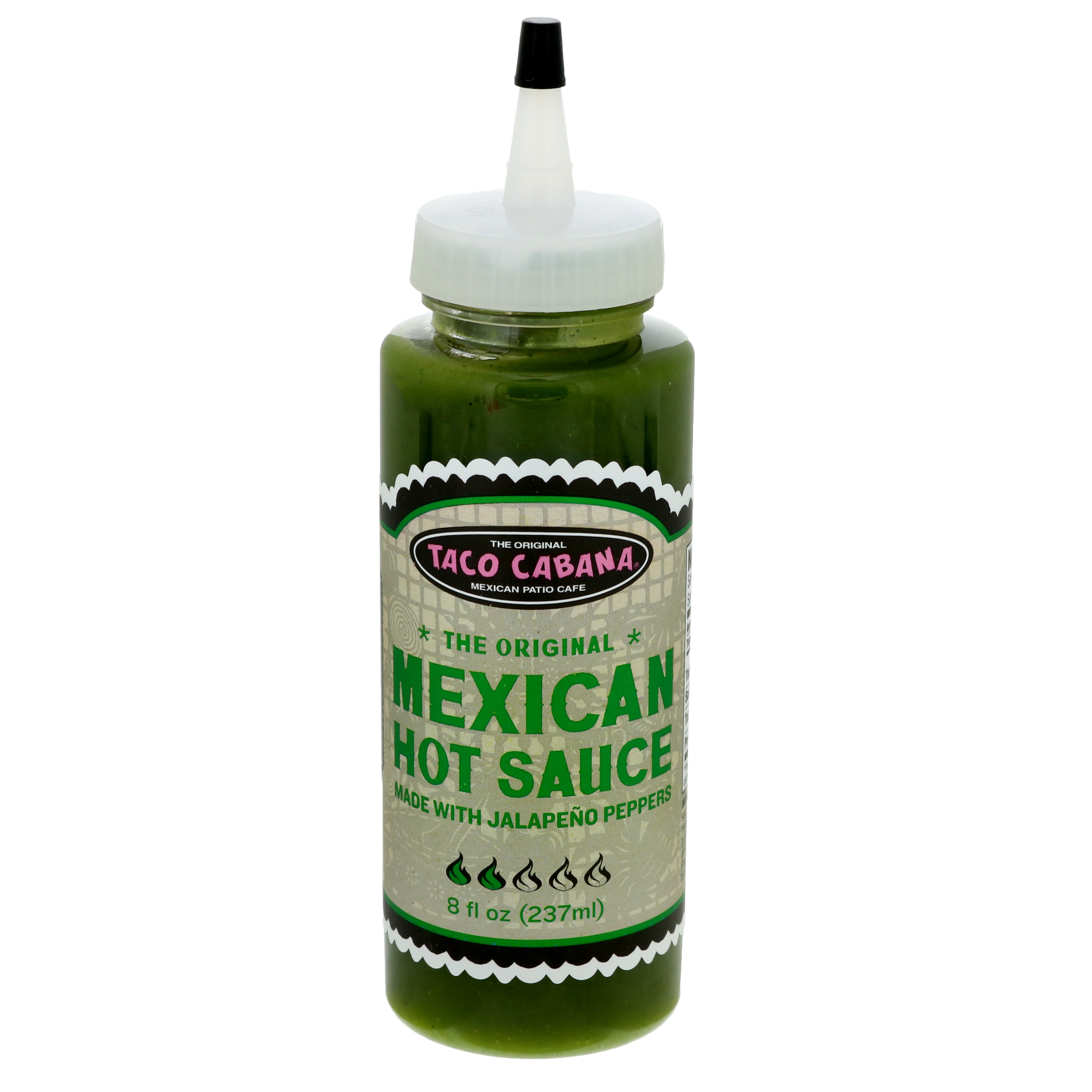 Taco Cabana Original Mexican Hot Sauce Jalapeno Peppers - Shop Hot